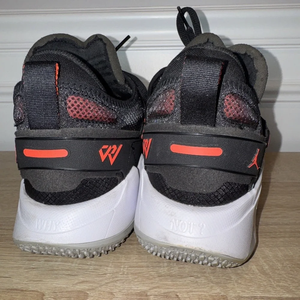 Air Jordan Why Not .5 Bloodline Sneakers Shoes DC3637-160 Men‎ SZ US 12 EUC Mesh